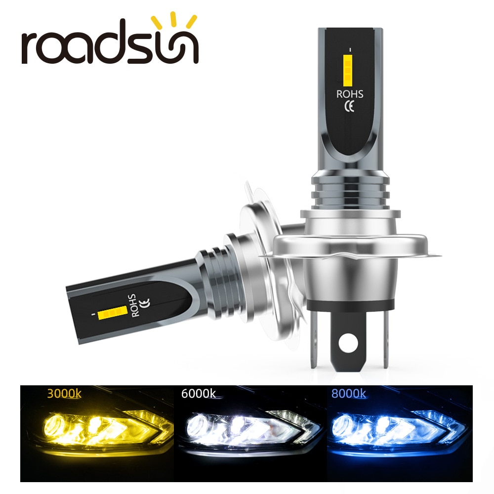 Roadsun-ڵ  LED H4 9003 HB2 Hi/Lo  LED ..